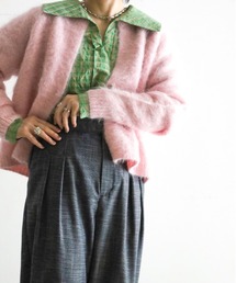 NOMBRE IMPAIR | アルパカシャギー　ショートカーデ(カーディガン/ボレロ)