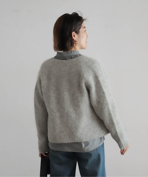 アルパカシャギー ショートカーデ | NOMBRE IMPAIR