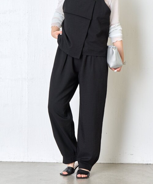 Jena espace merveilleux（ジェナ　エスパスメルヴェイユ）の「キャミビスチェセットアップ（ワンピース・レディース・ブラック/ベージュ・FREE）」の11枚目の写真