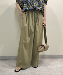 journal standard trisect2 グリーンパンツ テクスチャードストラクチャーパンツ - グリーン | ZARA Japan