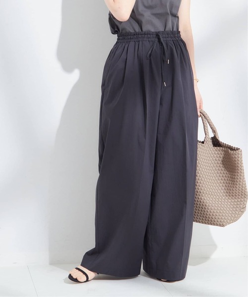 journal standard L'essage(ジャーナルスタンダードレサージュ)の「《追加4》タイプライターイージーワイドパンツ(その他パンツ・レディース・カーキ/ブラック/ブラウン/マスタード・38/36)」の10枚目の写真