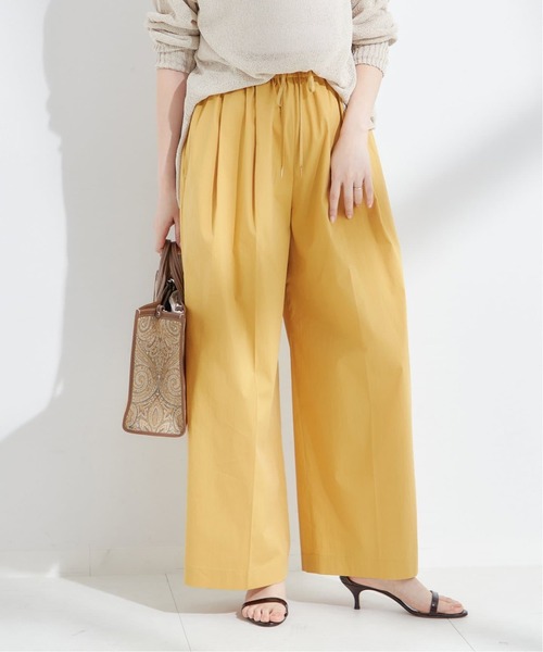 journal standard L'essage(ジャーナルスタンダードレサージュ)の「《追加4》タイプライターイージーワイドパンツ(その他パンツ・レディース・カーキ/ブラック/ブラウン/マスタード・38/36)」の22枚目の写真