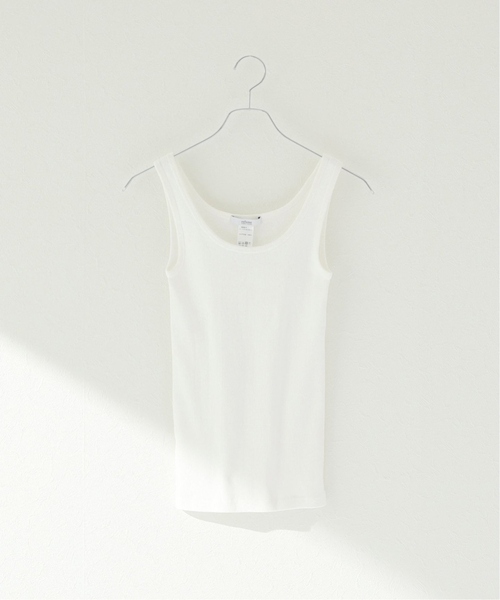 JOURNAL STANDARD relume（ジャーナルスタンダード　レリューム）の「《追加3》オーガニックコットンマルドウテレコタンクトップ（タンクトップ・レディース・ホワイト/ベージュ系その他/グレー/ブラック・FREE）」の11枚目の写真