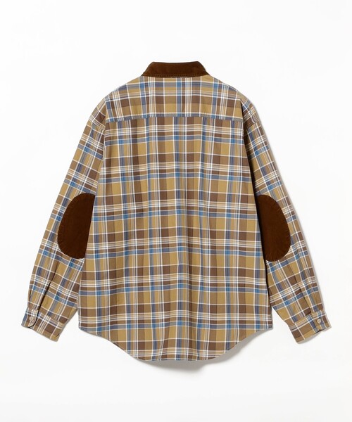 BEAMS（ビームス）の「チェック ワークシャツ（シャツ/ブラウス・メンズ・オリーブ/ベージュ・S/M/L/XL）」の9枚目の写真
