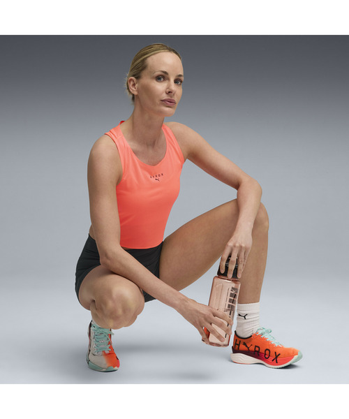 PUMA プーマ ウィメンズ トレーニング PUMA x HYROX ウルトラスパン クロップ タンクトップ レディース PUMA プーマ ウィメンズ トレーニング PUMA x HYROX ウルトラ