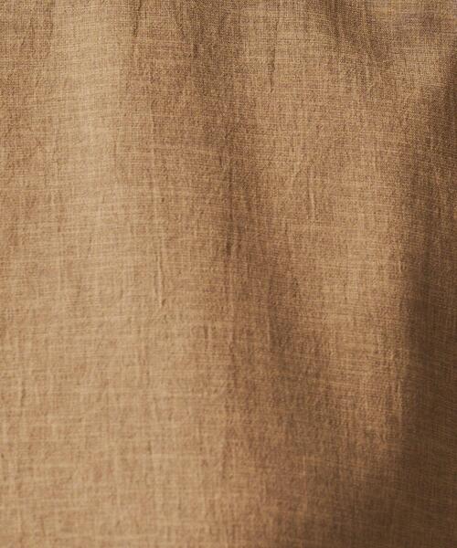 UNTITLED（アンタイトル）の「【セットアップ可/はっ水/通勤】リラククール 半袖ブラウス（シャツ/ブラウス・レディース・ブラック/ブラウン系/チャコールグレー・50/48/46/44/04/03/02/01/00）」の16枚目の写真