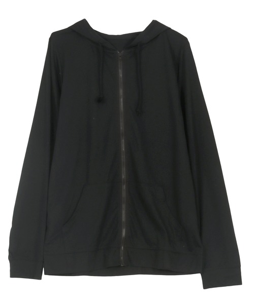 KOBE LETTUCE（コウベレタス）の「[ S M L XL UVカット ] スタンダードパーカー（パーカー・レディース・キャメル/ネイビー/杢グレー/オフホワイト/ブラック・L/XL/S/M）」の19枚目の写真