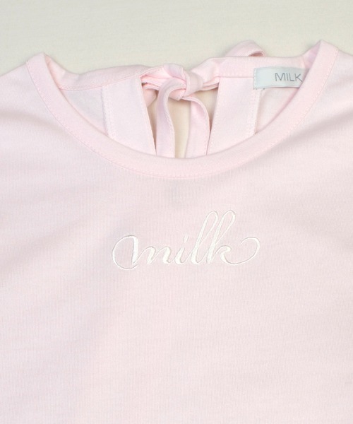 MILK（ミルク）の「Back Ribbon Tシャツ（Tシャツ/カットソー・レディース・B/C/A・FREE）」の6枚目の写真