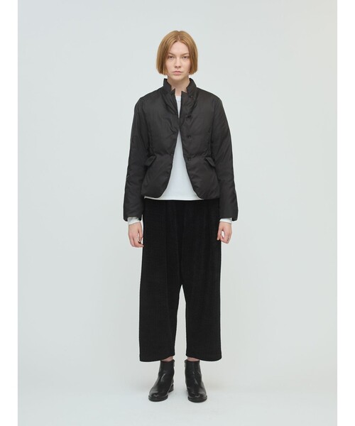 mizuiroind（ミズイロインド）の「mizuiro ind ベロアジャカードタックパンツ（その他パンツ・レディース・ブラック系その他/グレー/ブラック/グレー系その他・FREE）」の21枚目の写真