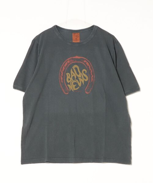Nudie Jeans(ヌーディージーンズ)の「Nudie Jeans/ヌーディージーンズ Ricky Bad News T-Shirt / Tシャツ / Antracite(Tシャツ/カットソー・メンズ・ブラック系その他・XL/L/M/S)」の8枚目の写真