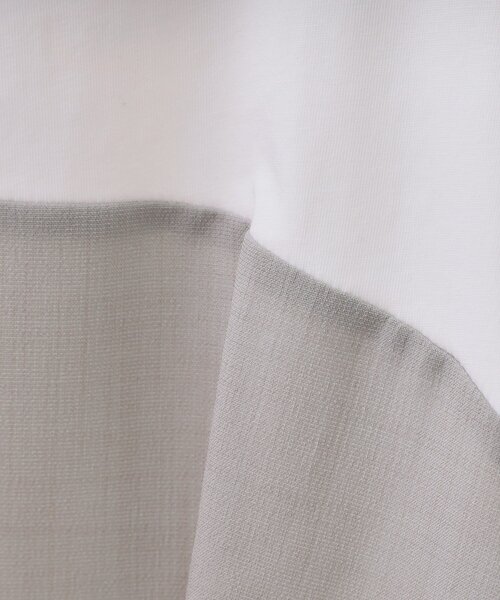 OPAQUE.CLIP(オペークドットクリップ)の「ビスチェドッキングカットソー【洗濯機洗い可】(Tシャツ/カットソー・レディース・グレー系4/ブラック系4/ベージュ系4・38/40/42)」の7枚目の写真