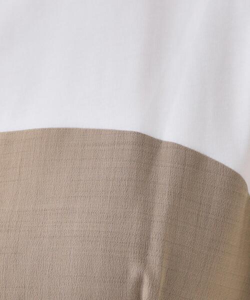 OPAQUE.CLIP(オペークドットクリップ)の「ビスチェドッキングカットソー【洗濯機洗い可】(Tシャツ/カットソー・レディース・グレー系4/ブラック系4/ベージュ系4・38/40/42)」の15枚目の写真