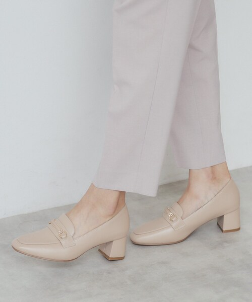 index(インデックス)の「ビット付きヒールローファー(パンプス・レディース・ベージュ/ブラック・01/02/03)」の11枚目の写真