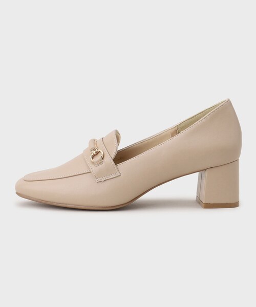 index(インデックス)の「ビット付きヒールローファー(パンプス・レディース・ベージュ/ブラック・01/02/03)」の9枚目の写真