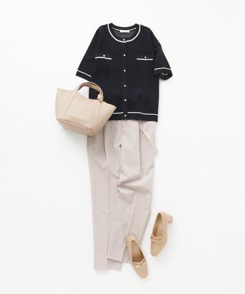 index(インデックス)の「ビット付きヒールローファー(パンプス・レディース・ベージュ/ブラック・01/02/03)」の4枚目の写真