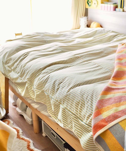 Casselini HOME(キャセリーニ ホーム)ストライプ布団カバーセット