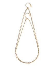 Ungrid | 2連チェーンネックレス(ネックレス)