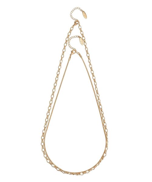 Ungrid（アングリッド）の「2連チェーンネックレス（ネックレス・レディース・シルバー/ゴールド・FREE）」の10枚目の写真