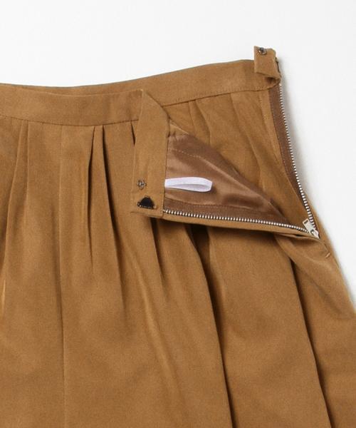 BEAMS LIGHTS Women's（ビームスライツ ウィメンズ）の「BEAMS LIGHTS / ワイドギャザー ガウチョ（その他パンツ・レディース・ブラウン系その他/その他1/ネイビー・36/38）」の10枚目の写真