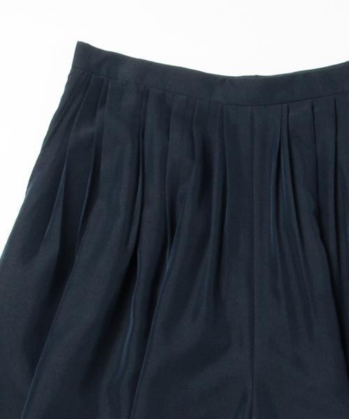 BEAMS LIGHTS Women's（ビームスライツ ウィメンズ）の「BEAMS LIGHTS / ワイドギャザー ガウチョ（その他パンツ・レディース・ブラウン系その他/その他1/ネイビー・36/38）」の5枚目の写真