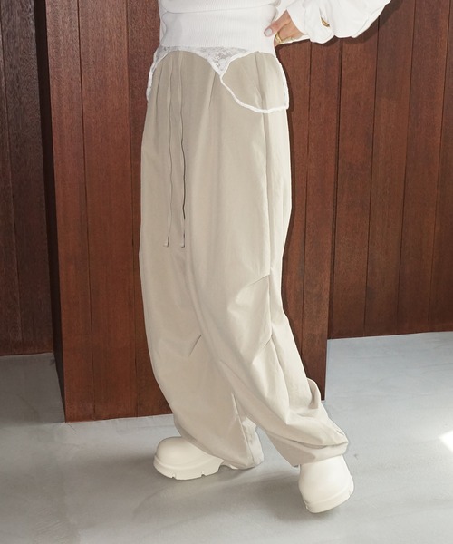 chuclla（チュクラ）の「ボリュームラウンド ショートブーツ chs25a012（ブーツ・レディース・アイボリー/ブラック・S/M/L）」の8枚目の写真