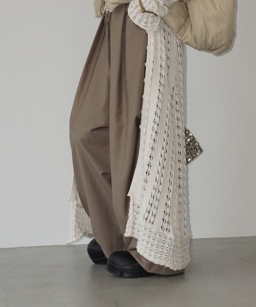 chuclla（チュクラ）の「ボリュームラウンド ショートブーツ chs25a012（ブーツ・レディース・アイボリー/ブラック・S/M/L）」の16枚目の写真