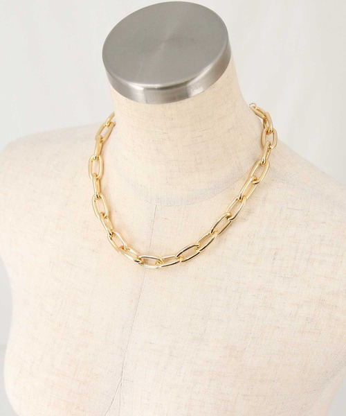 Gready Brilliant（グレディブリリアン）の「Ｍｉｘチェーンネックレス（ネックレス・レディース・ゴールド・FREE）」の5枚目の写真