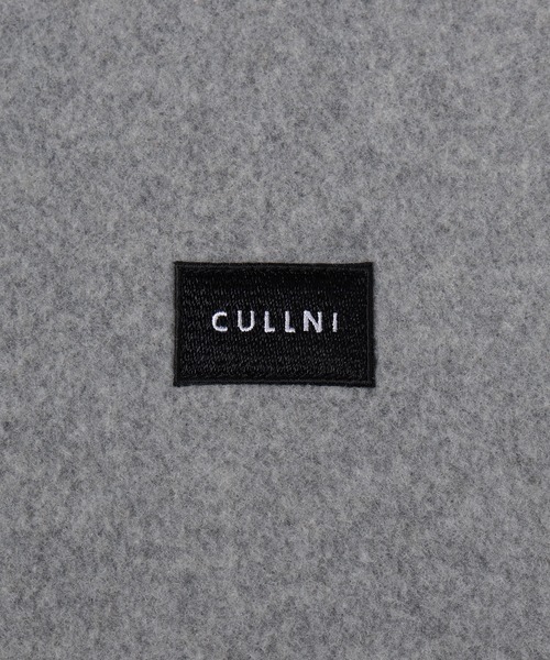 CULLNI(クルニ)の「Half Zip High Neck Embroidery Patch Fleece Drawstring Pullover(ニット/セーター・メンズ・ブラック/ベージュ/グレー・0/2/1)」の15枚目の写真