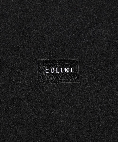 CULLNI(クルニ)の「Half Zip High Neck Embroidery Patch Fleece Drawstring Pullover(ニット/セーター・メンズ・ブラック/ベージュ/グレー・0/2/1)」の20枚目の写真