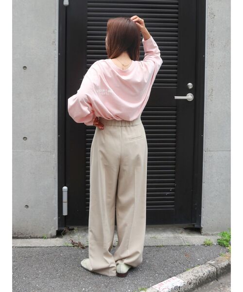 Ungrid（アングリッド）の「ウエストリメイクタックカーブパンツ（その他パンツ・レディース・グレー/ベージュ・SMALL/MEDIUM）」の17枚目の写真