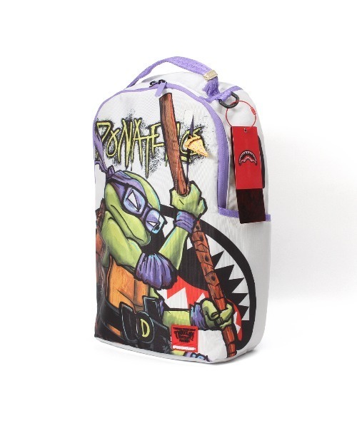 STYLISE（スタイライズ）の「【SPRAY GROUND / スプレーグラウンド】TMNT MUTANT MAYHEM DON BACKPACK [I]（バックパック/リュック・メンズ・ホワイト・ONE）」の2枚目の写真