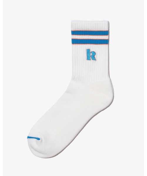 KEBOZ（ケボズ）の「NK SOCKS（ソックス/靴下・メンズ・パープル/ホワイト/ブラック・FREE）」の2枚目の写真