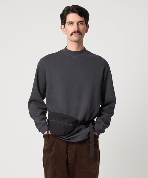 Steven Alan（スティーブンアラン）の「＜Steven Alan＞ ダブルフェイス モックネック カットソー BOLD（Tシャツ/カットソー・メンズ・ダークグレー/モカ/ブラック・S/M/L/XL）」の2枚目の写真