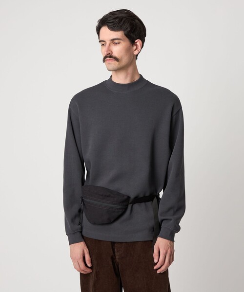 Steven Alan＞ ダブルフェイス モックネック カットソー BOLD（Tシャツ