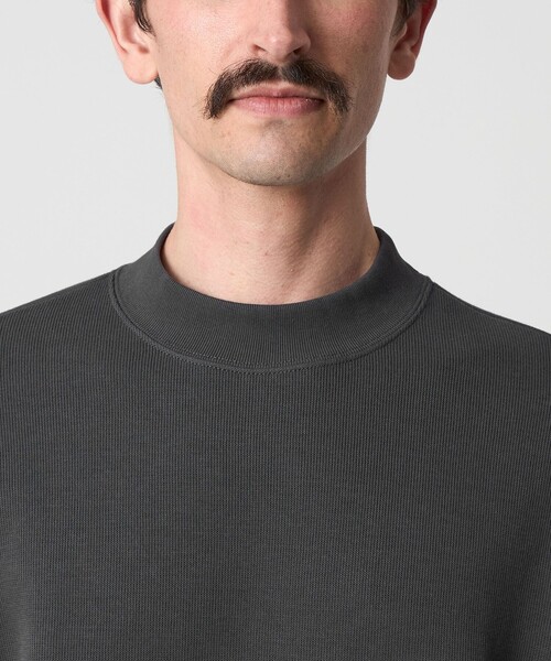 Steven Alan（スティーブンアラン）の「＜Steven Alan＞ ダブルフェイス モックネック カットソー BOLD（Tシャツ/カットソー・メンズ・ダークグレー/モカ/ブラック・S/M/L/XL）」の21枚目の写真