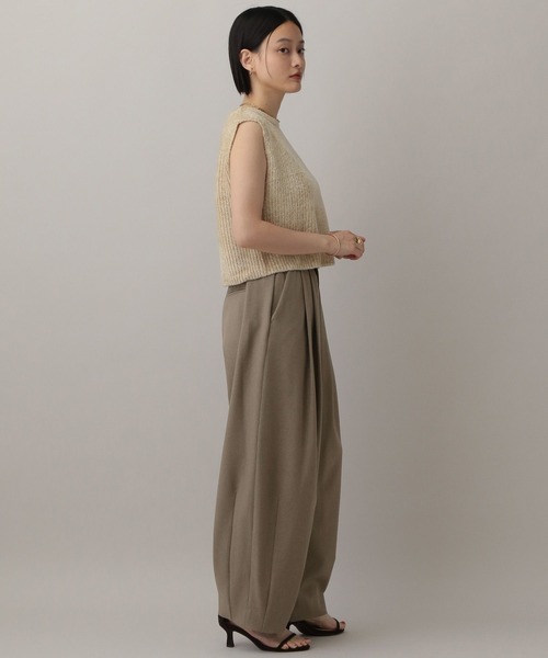 A part by(アパートバイ)の「【セットアップ対応】Wライクボリュームパンツ(スラックス・レディース・グレー系その他4/ブラウン系その他/ネイビー・MEDIUM/SMALL)」の11枚目の写真