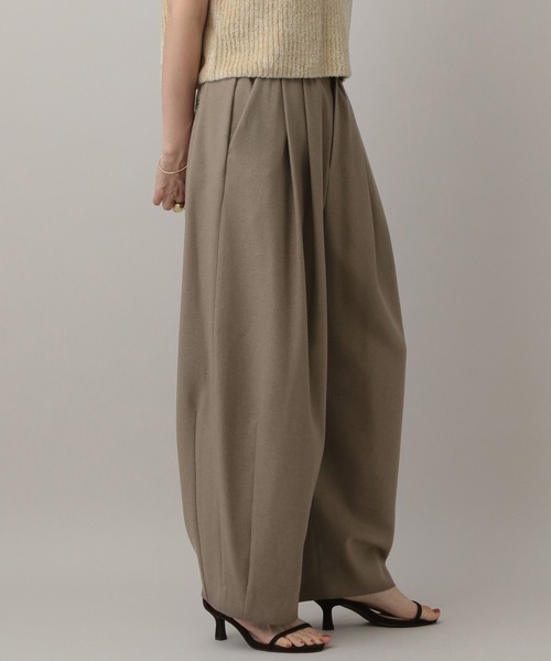 A part by(アパートバイ)の「【セットアップ対応】Wライクボリュームパンツ(スラックス・レディース・グレー系その他4/ブラウン系その他/ネイビー・MEDIUM/SMALL)」の12枚目の写真