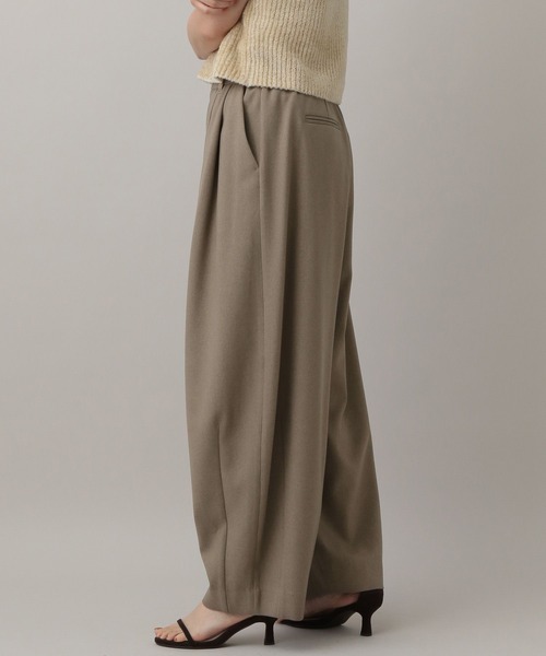 A part by(アパートバイ)の「【セットアップ対応】Wライクボリュームパンツ(スラックス・レディース・グレー系その他4/ブラウン系その他/ネイビー・MEDIUM/SMALL)」の15枚目の写真