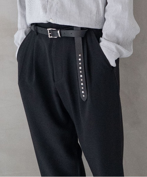 L/STUDS LONGBELT / スタッズロングベルト(ライン)（ベルト）｜SENTI