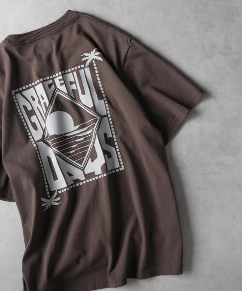 Right-on(ライトオン)の「Other(ソノタ)【メンズ】オゾン加工パームツリープリントTシャツ(Tシャツ/カットソー・メンズ・ホワイト/ブラック・XL/L/M)」の22枚目の写真