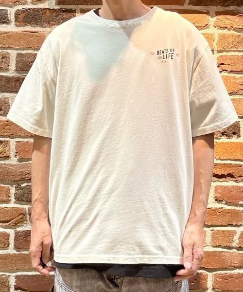 Right-on(ライトオン)の「Other(ソノタ)【メンズ】オゾン加工パームツリープリントTシャツ(Tシャツ/カットソー・メンズ・ホワイト/ブラック・XL/L/M)」の18枚目の写真