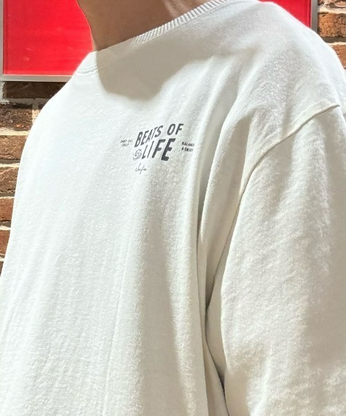 Right-on(ライトオン)の「Other(ソノタ)【メンズ】オゾン加工パームツリープリントTシャツ(Tシャツ/カットソー・メンズ・ホワイト/ブラック・XL/L/M)」の17枚目の写真