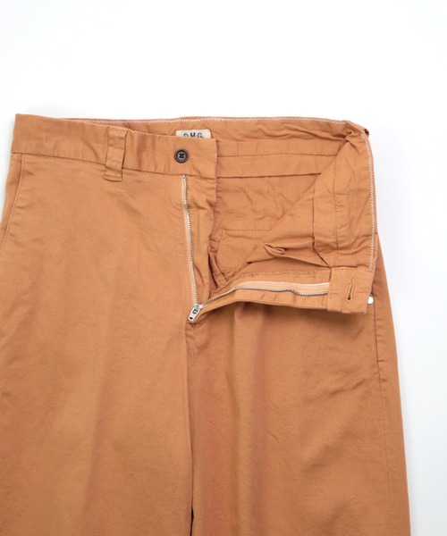 D.M.G.（ドミンゴ）の「[D.M.G. / ディーエムジー] ロイカチノストレッチ ストレートチノパンツ（チノパンツ・レディース・コーラル・M/SS/L/S）」の9枚目の写真