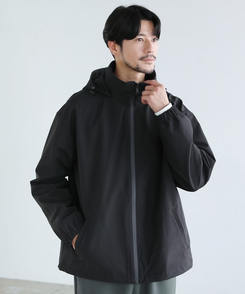 セール】〈撥水/防風/透湿/止水ジップ〉3レイヤー機能性2wayスタンド