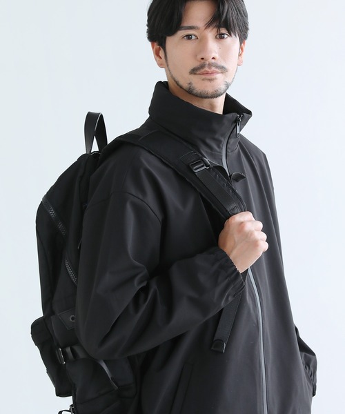 セール】〈撥水/防風/透湿/止水ジップ〉3レイヤー機能性2wayスタンド