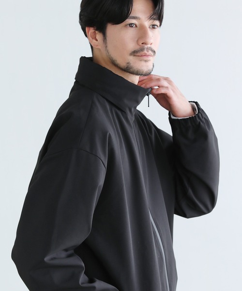 SPU（スプ）の「〈撥水/防風/透湿/止水ジップ〉3レイヤー機能性2wayスタンドネックジャケットフード収納可能（マウンテンパーカー・メンズ・ブラウン/チャコール/ブラック・M/S/XL/L）」の10枚目の写真