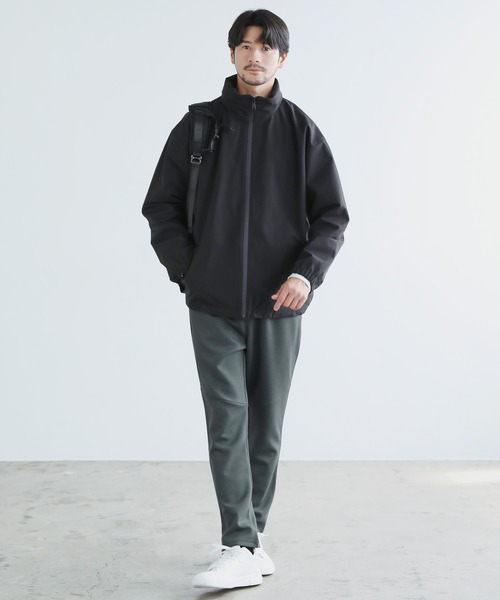 セール】〈撥水/防風/透湿/止水ジップ〉3レイヤー機能性2wayスタンド