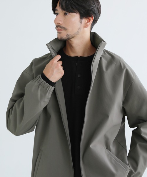 SPU（スプ）の「〈撥水/防風/透湿/止水ジップ〉3レイヤー機能性2wayスタンドネックジャケットフード収納可能（マウンテンパーカー・メンズ・ブラウン/チャコール/ブラック・M/S/XL/L）」の21枚目の写真