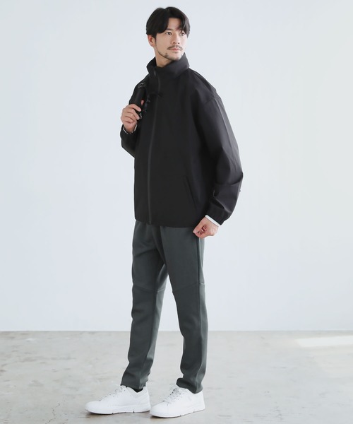 セール】〈撥水/防風/透湿/止水ジップ〉3レイヤー機能性2wayスタンド