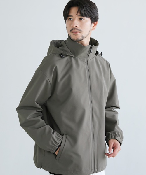 セール】〈撥水/防風/透湿/止水ジップ〉3レイヤー機能性2wayスタンド